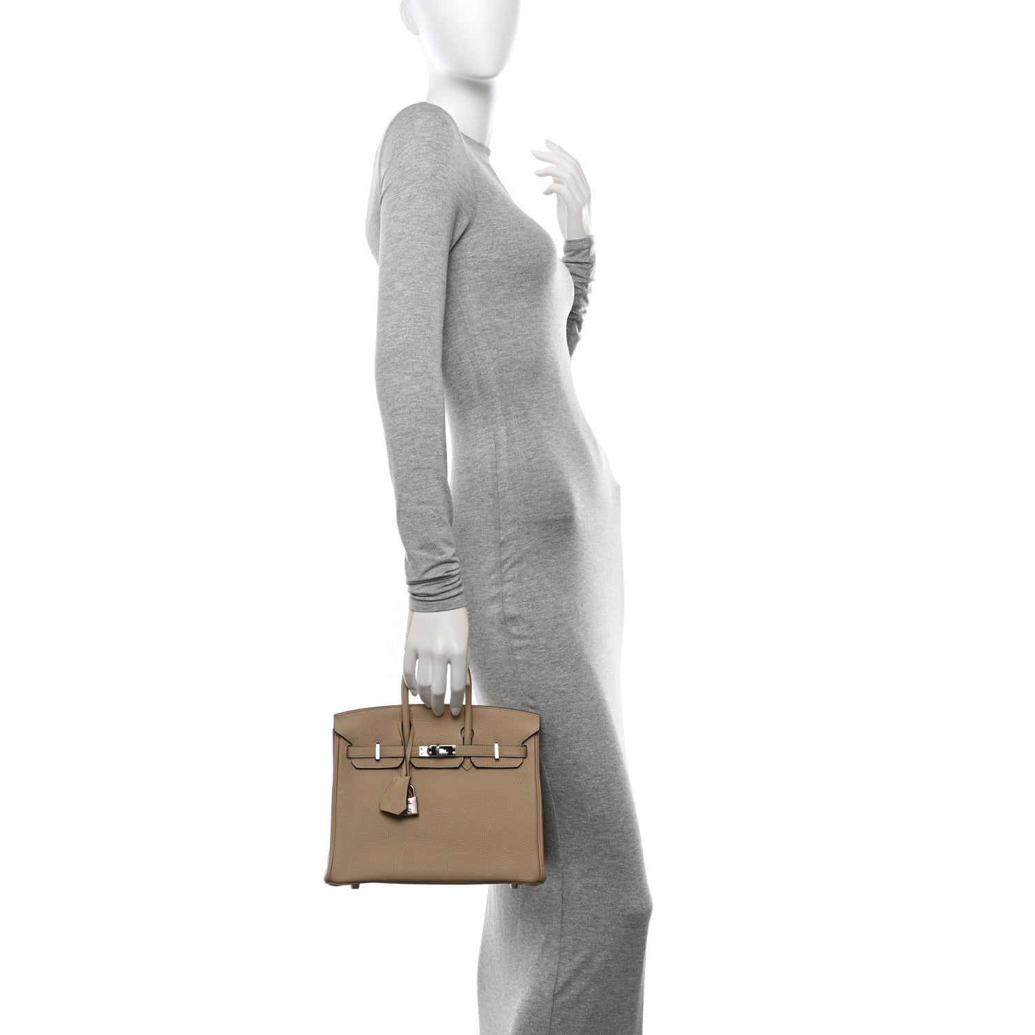 Hermes Togo Birkin 25 Trench 2 of 10