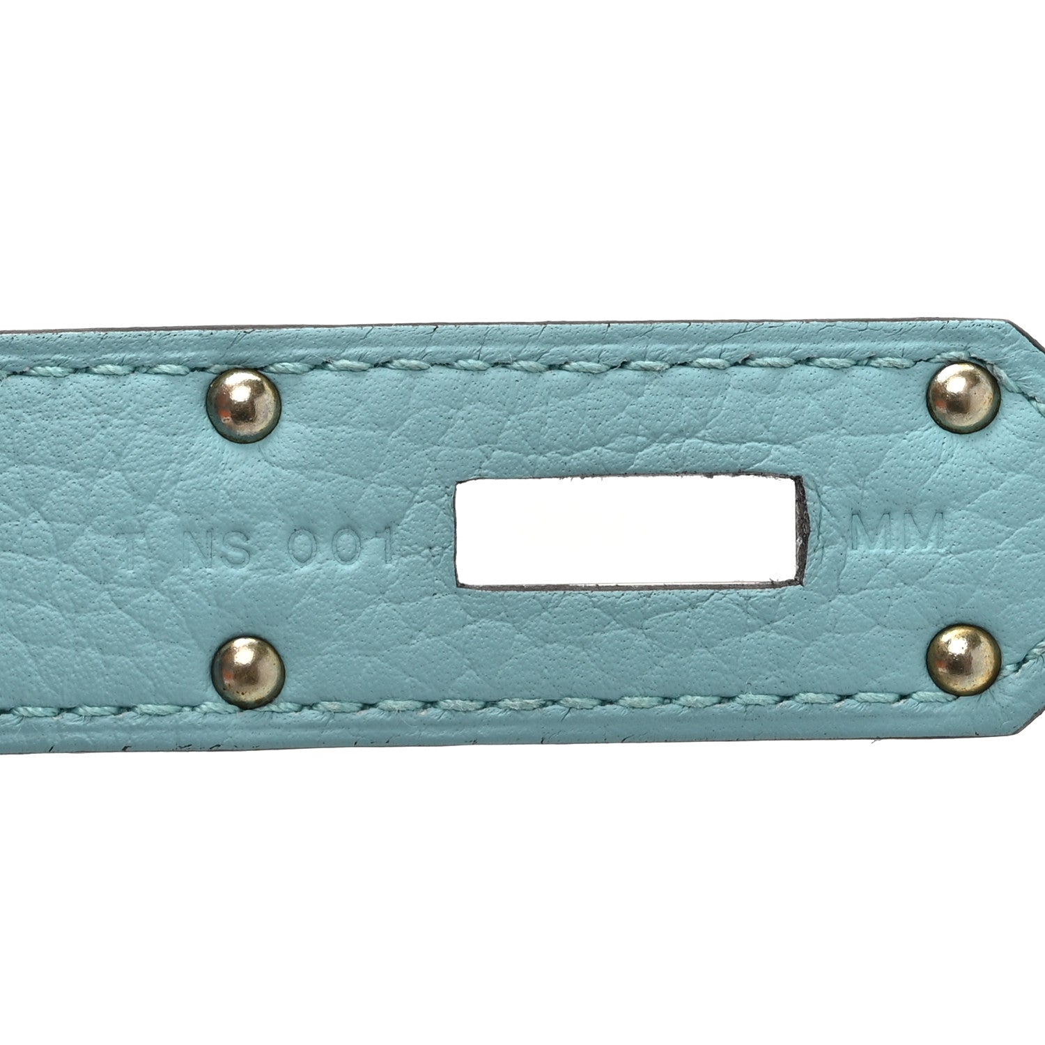 Hermes Taurillon Clemence Jypsiere 34 Bleu Atoll 7 of 14