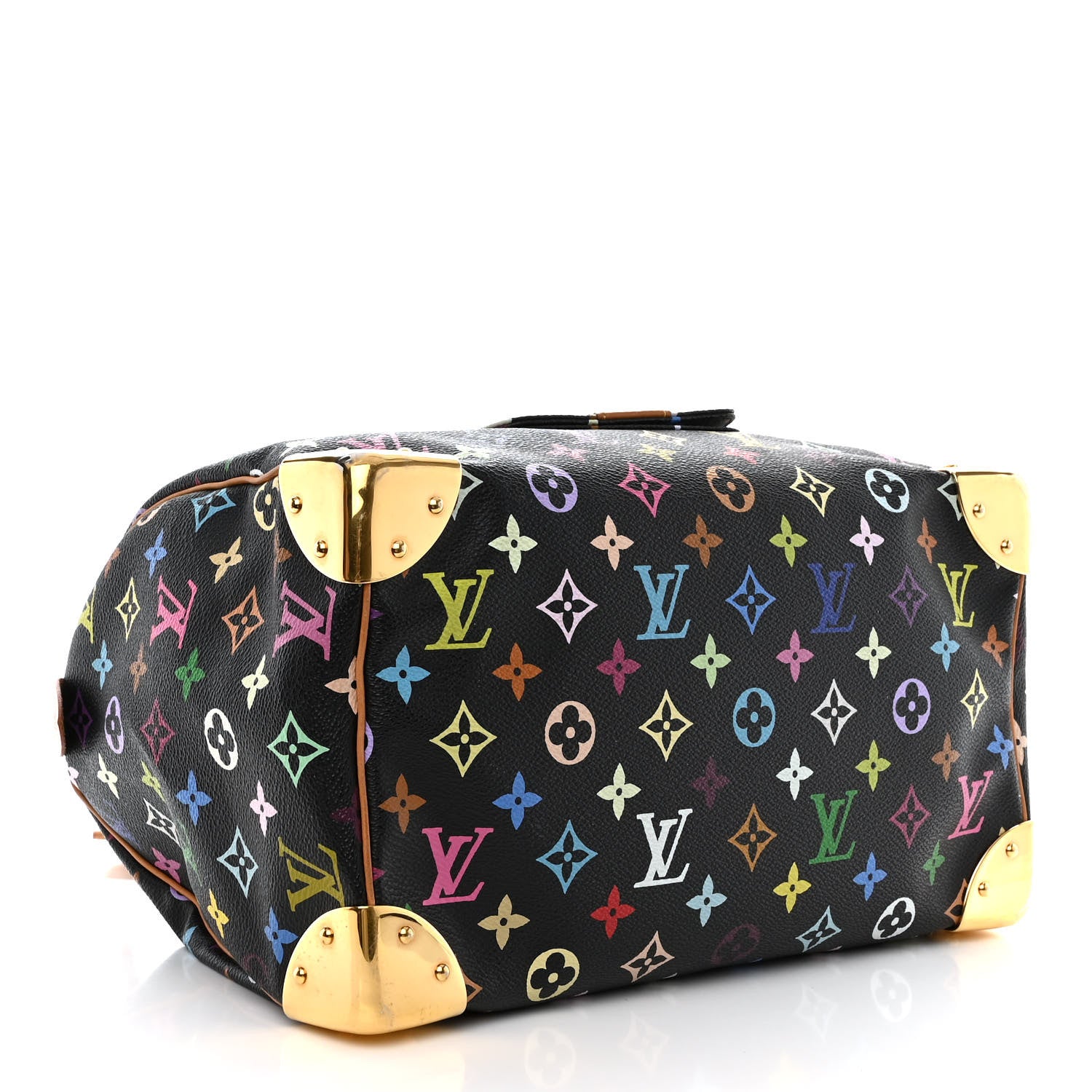 Louis Vuitton Monogram Multicolor Speedy 30 Black 4 of 12