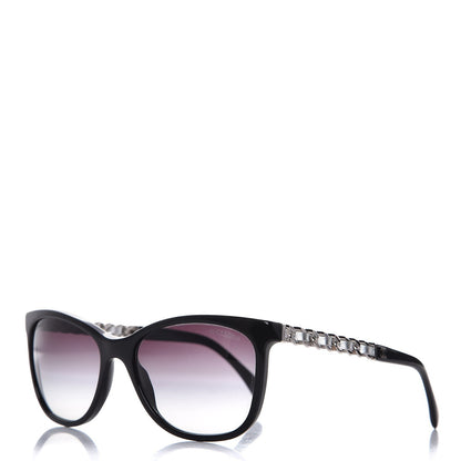 Chanel CC Chain Sunglasses 5260-Q Black 1 of 8