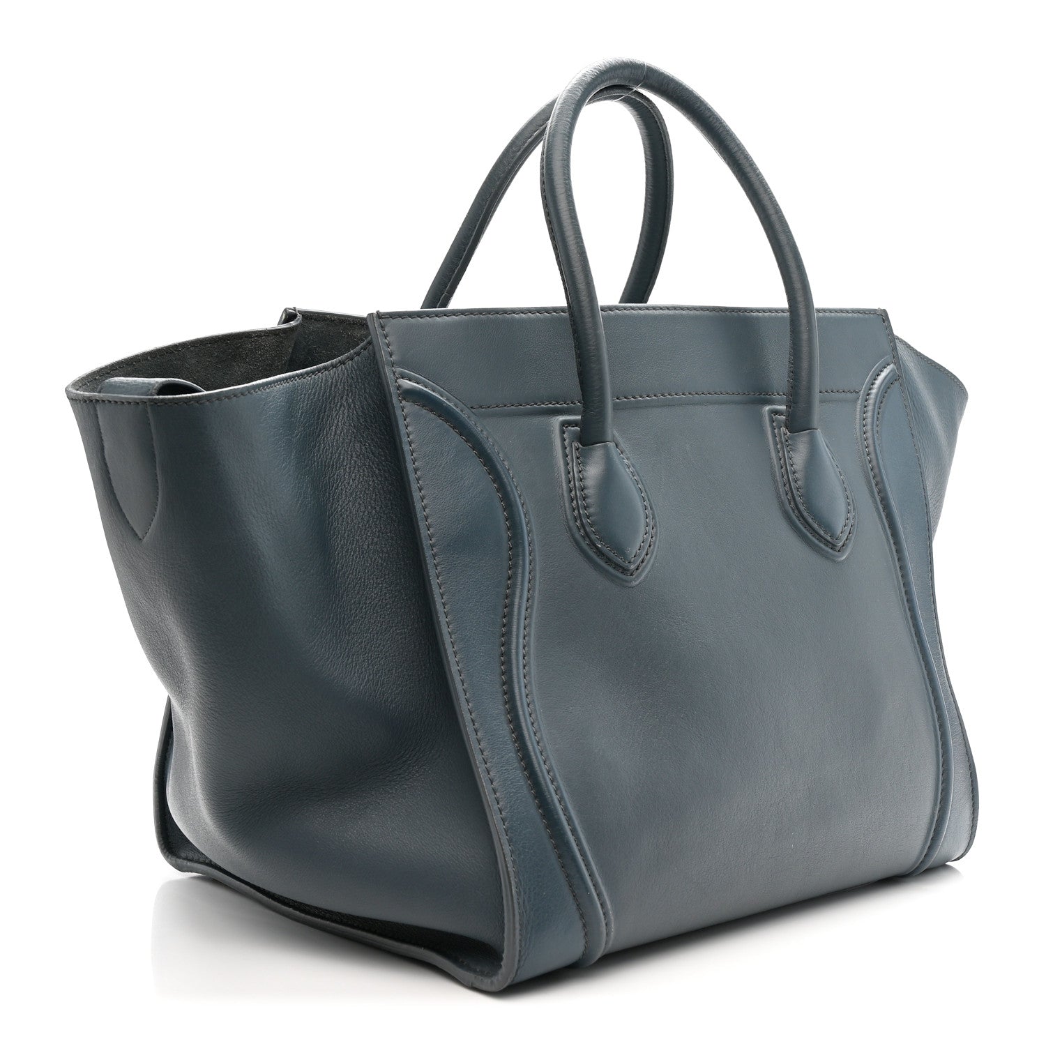 Celine Smooth Calfskin Medium Phantom Luggage Slate 3 of 16