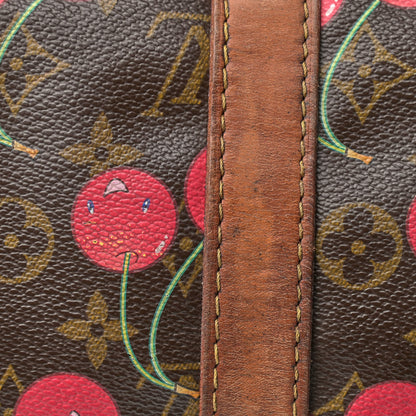 Louis Vuitton Monogram Cerises Keepall 45 16 of 34
