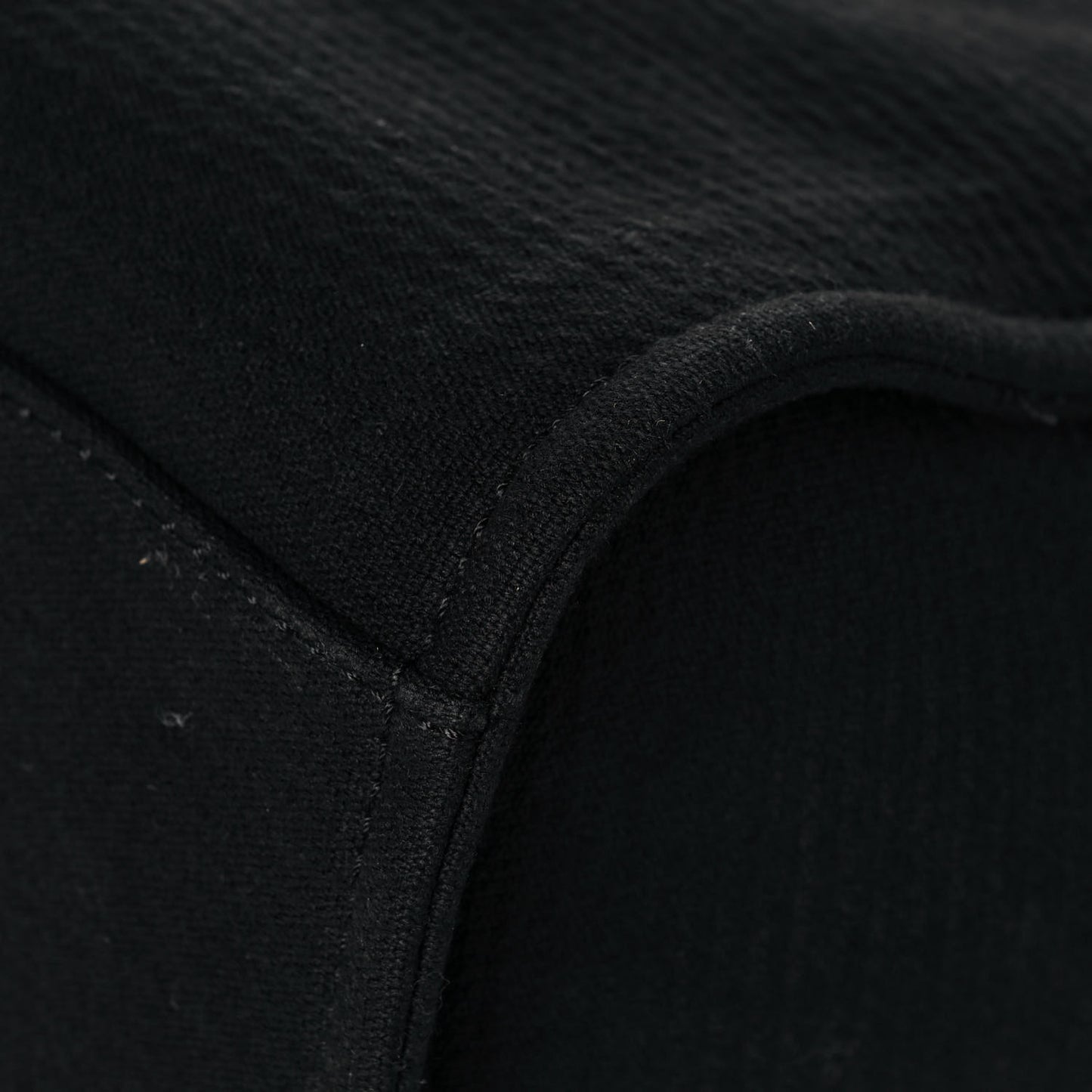 Mixed Fibers Small Deauville Tote Black