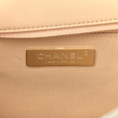 Chanel Lambskin Quilted Medium Chanel 19 Flap Beige 6 of 15