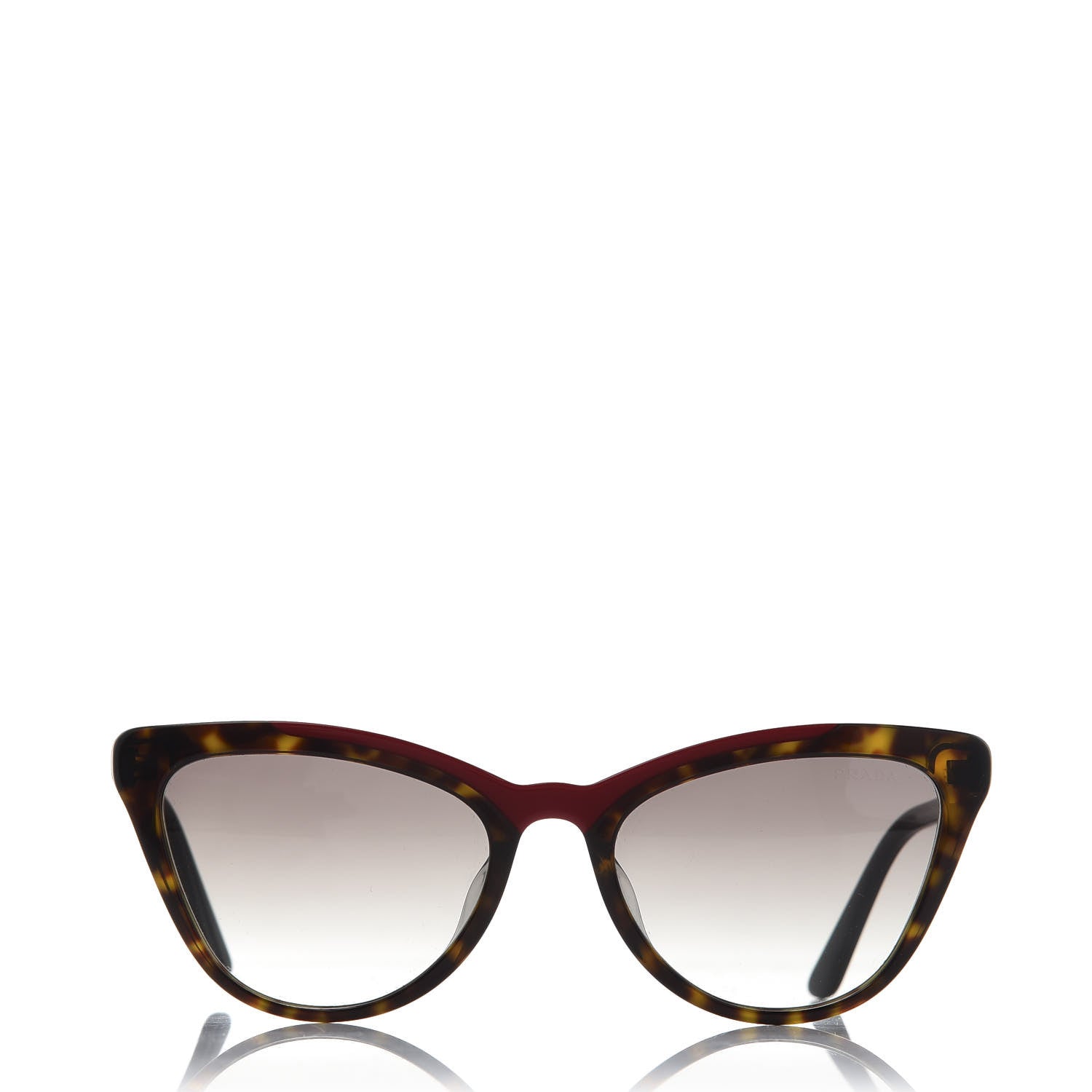 Prada Cat Eye Sunglasses SPR 01V Tortoise 2 of 8