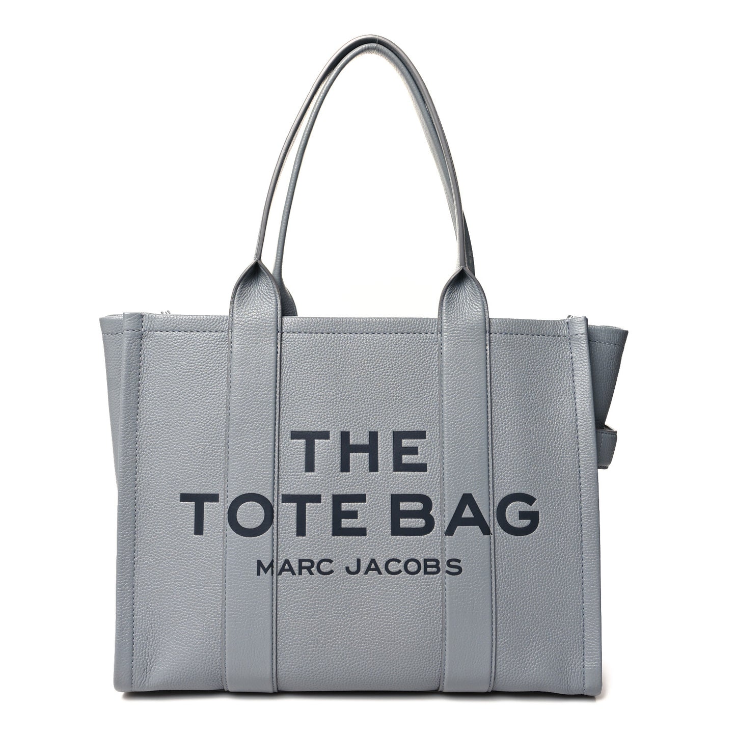 Grained Calfskin Large The Tote Bag Wolf Grey
