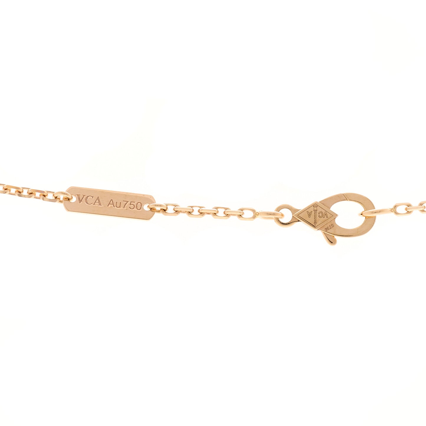 18K Rose Gold Diamond Mother of Pearl Two Butterfly Pendant Necklace