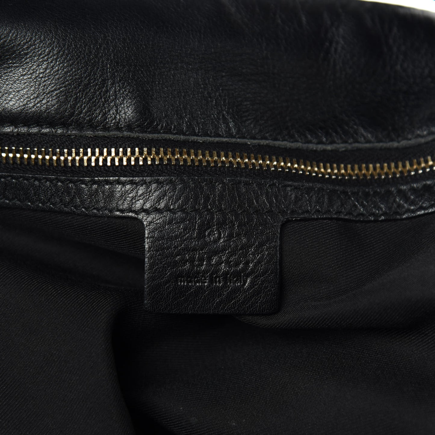 Calfskin Large Sabrina Black