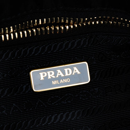 Prada Tessuto Nylon Saffiano Messenger Bag Nero Black 6 of 8