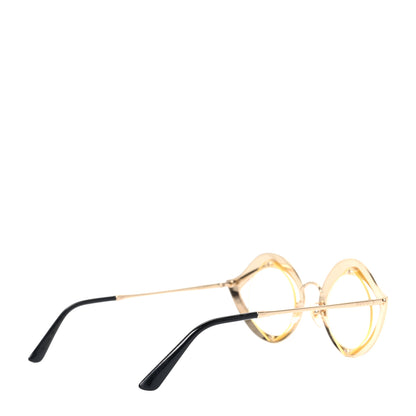 Gucci Metal Crystal Cat Eye Sunglasses GG0046S Pink 4 of 6