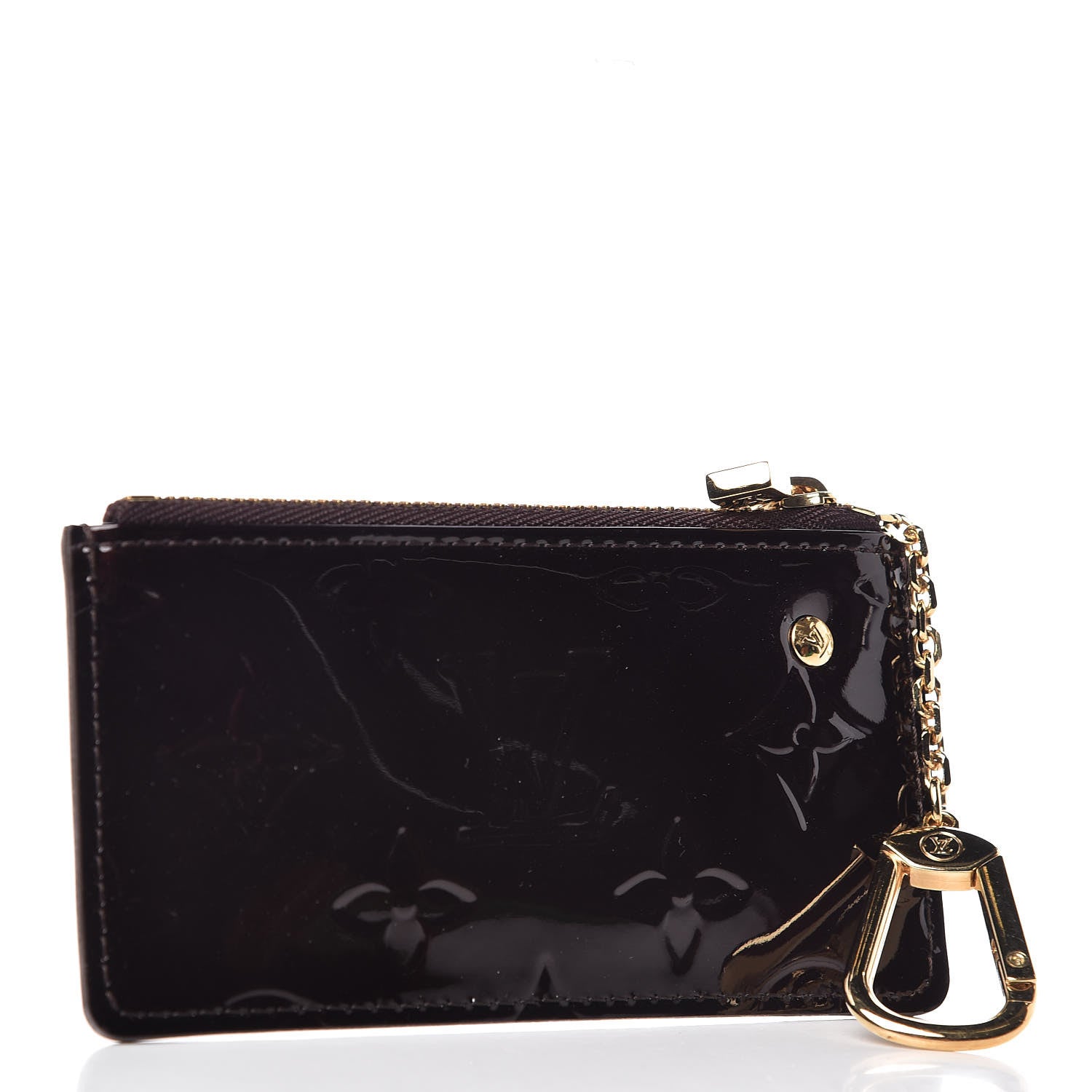 Louis Vuitton Vernis Pochette Key Pouch Amarante 3 of 6