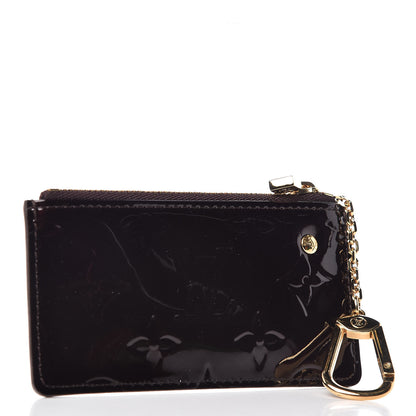 Louis Vuitton Vernis Pochette Key Pouch Amarante 3 of 6