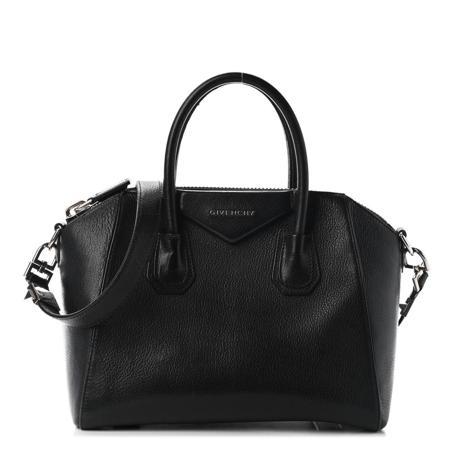Sugar Goatskin Small Antigona Black