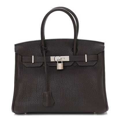 Hermes Fjord Birkin 30 Chocolate 1 of 11