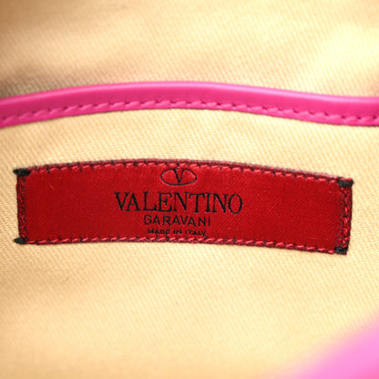 Valentino Garavani Calfskin Rockstud Camera Crossbody Bag Deep Fuxia 6 of 10