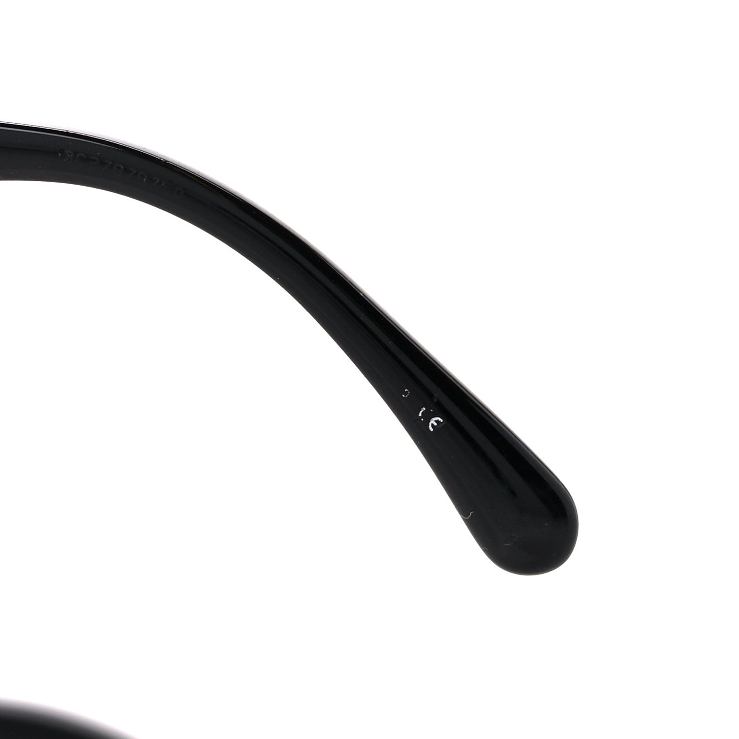 Chanel Acetate Strass Polarized Square Sunglasses 5422-B Black 6 of 8