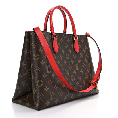 Louis Vuitton Monogram Flower Tote Coquelicot 3 of 8