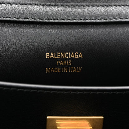 Balenciaga Natural Smooth Calfskin Small Rodeo Top Handle Handbag Black 6 of 12