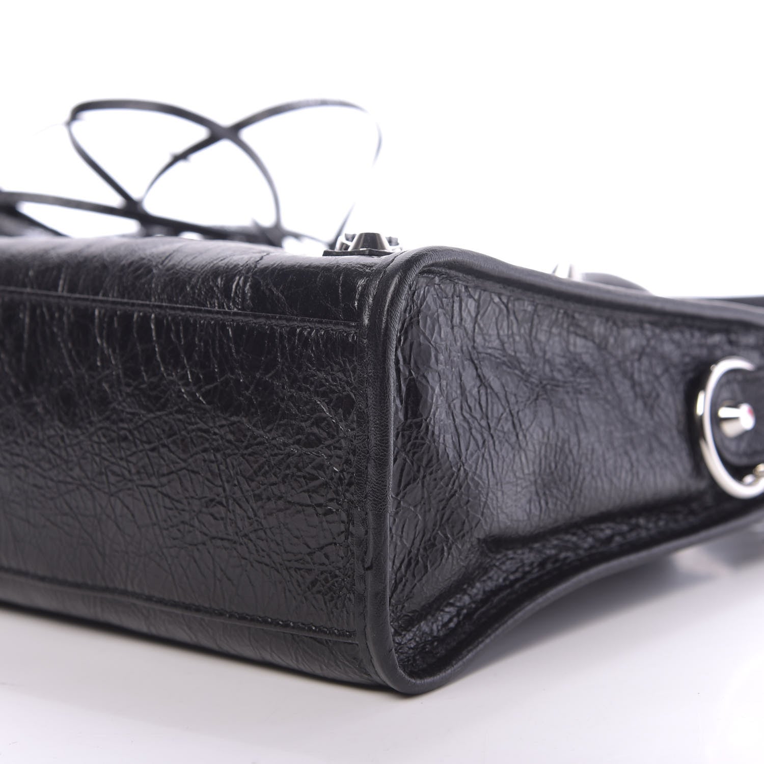 Balenciaga Agneau Classic Silver Hardware S City Black 7 of 10