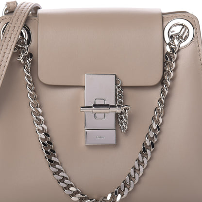 Chloe Shiny Calfskin Mini Annie Shoulder Bag Motty Grey 14 of 14