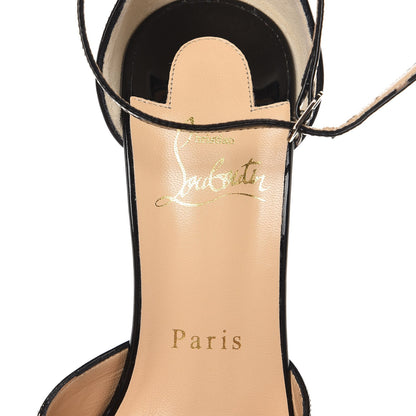 Christian Louboutin Patent Dollyla 100 Pumps 36 Black 6 of 8