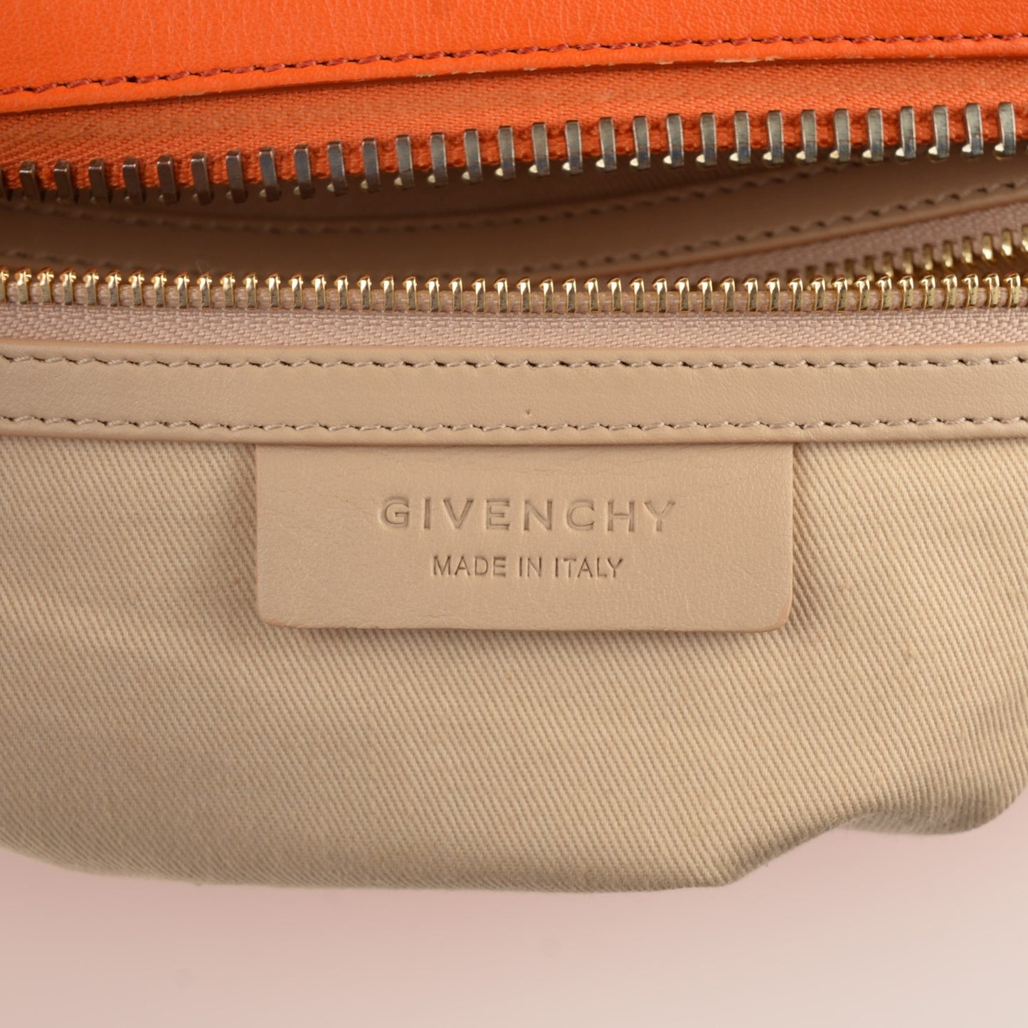 Lambskin Medium Lucrezia Orange