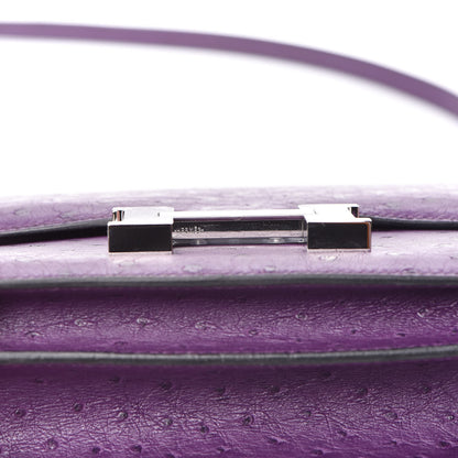 Hermes Ostrich Constance 18 Violine 16 of 20