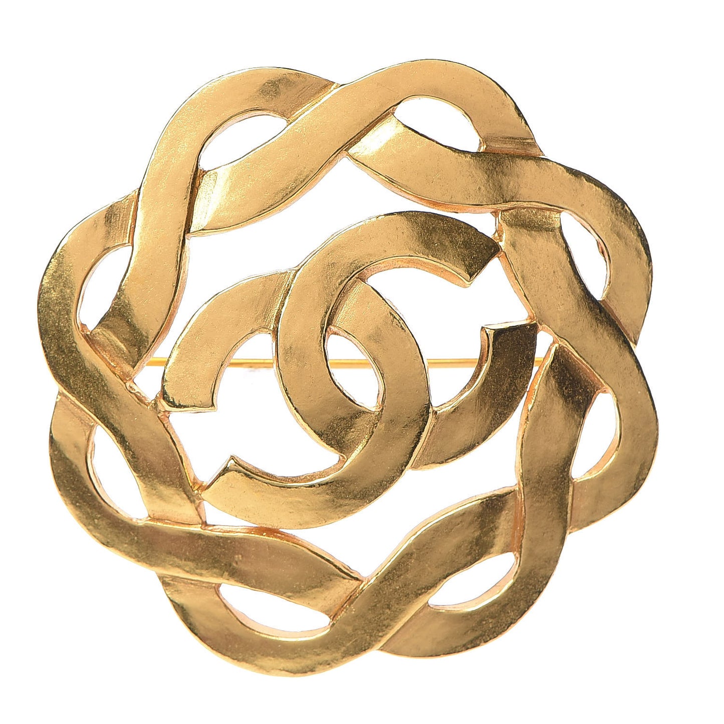 CC Brooch Gold