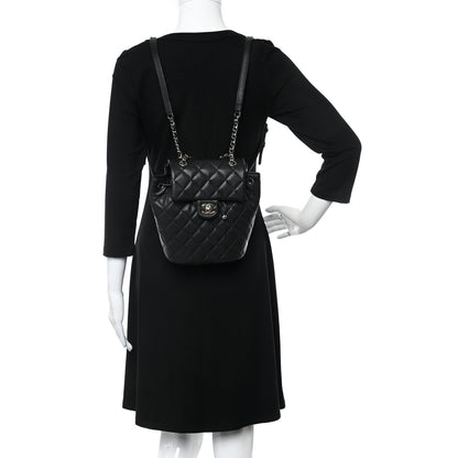 Chanel Caviar Quilted Mini Urban Spirit Backpack Black 2 of 10