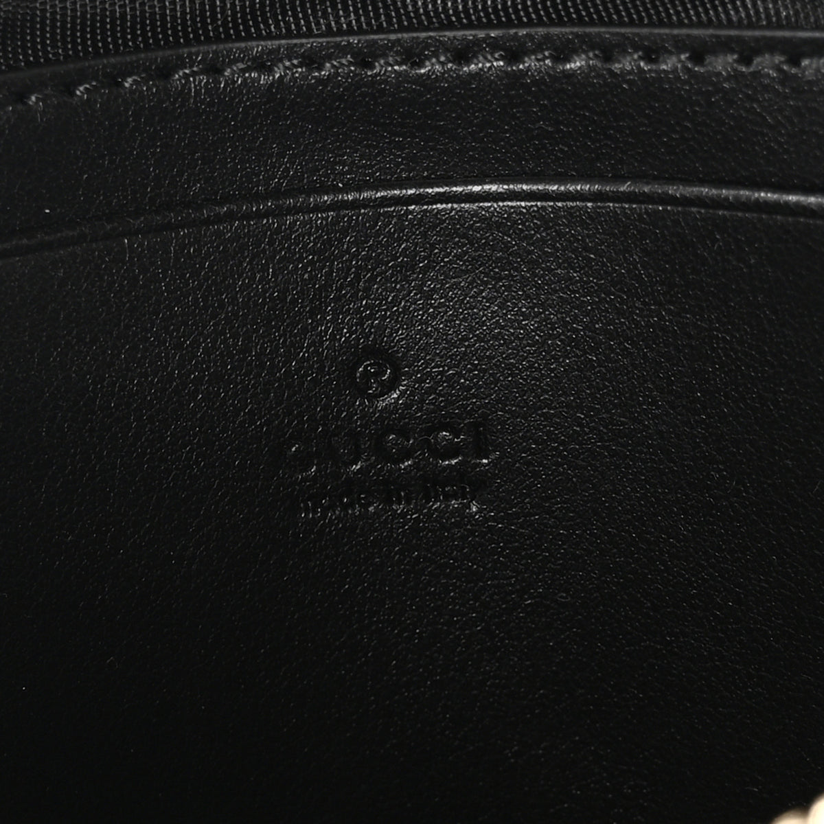 Gucci Calfskin Matelasse Diagonal Mini Interlocking G Heart Shoulder Bag Black 6 of 10