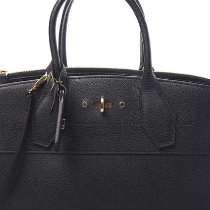 Louis Vuitton Taurillon City Steamer MM Black 7 of 9