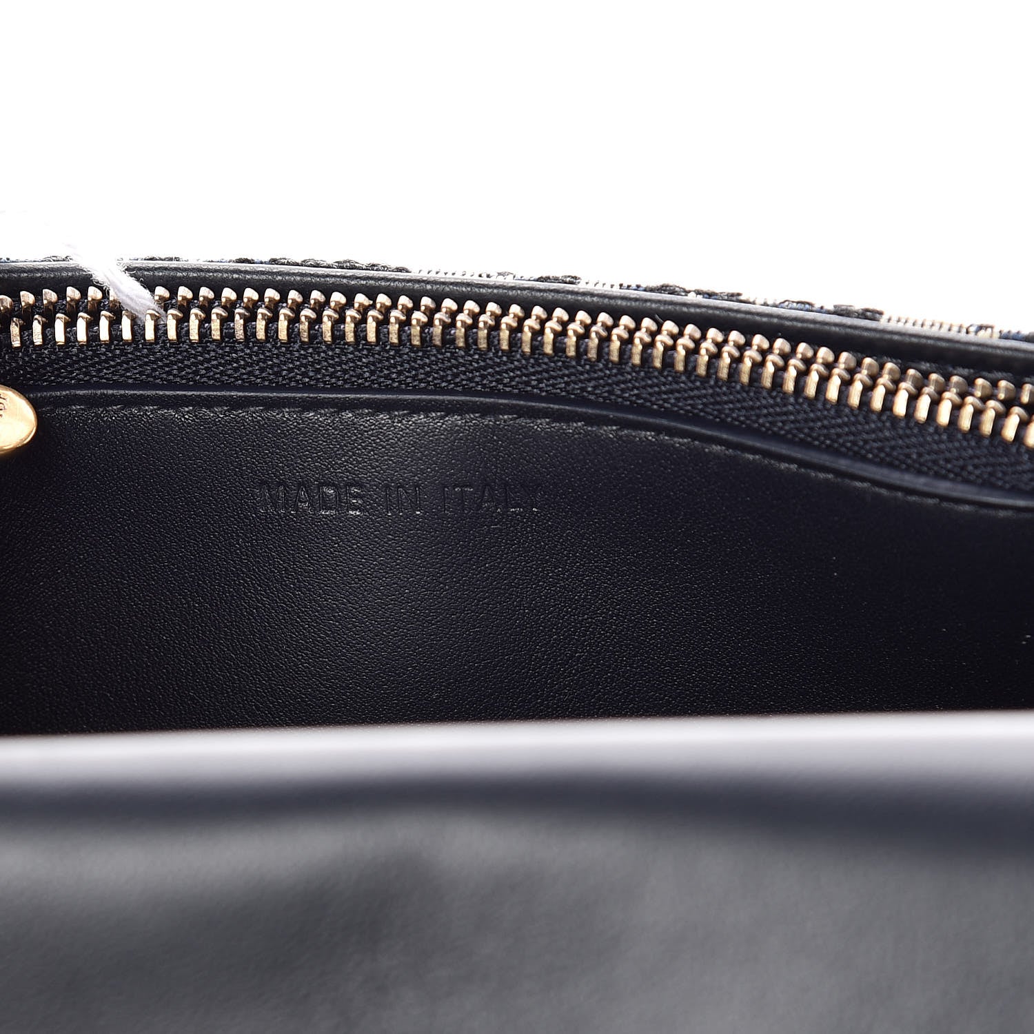 Christian Dior Oblique Saddle Belt Bag Blue 10 of 12