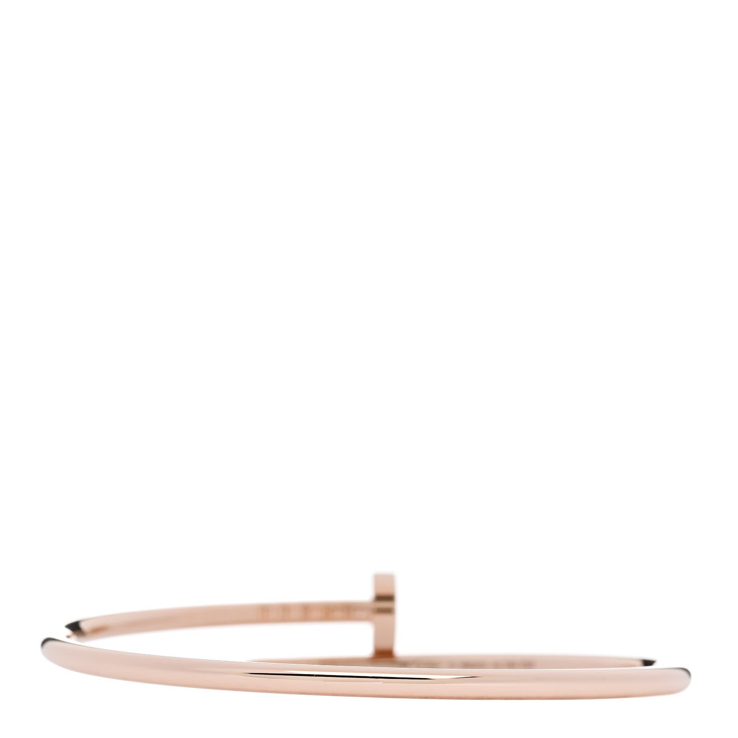 Cartier 18K Pink Gold Small Juste Un Clou Bracelet 15 2 of 4