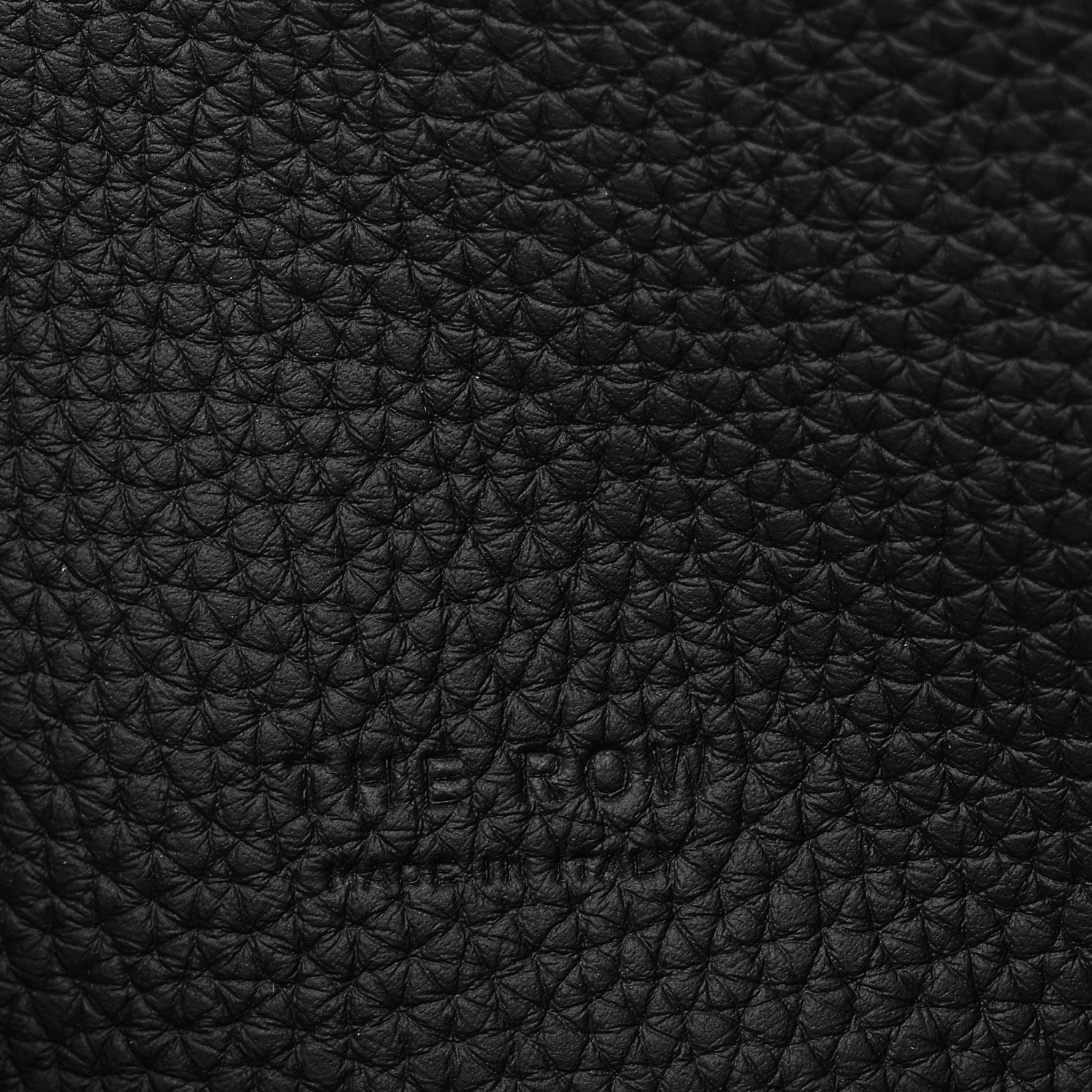 The Row Matte Grained Calfskin Soft Margaux 15 Black 6 of 9