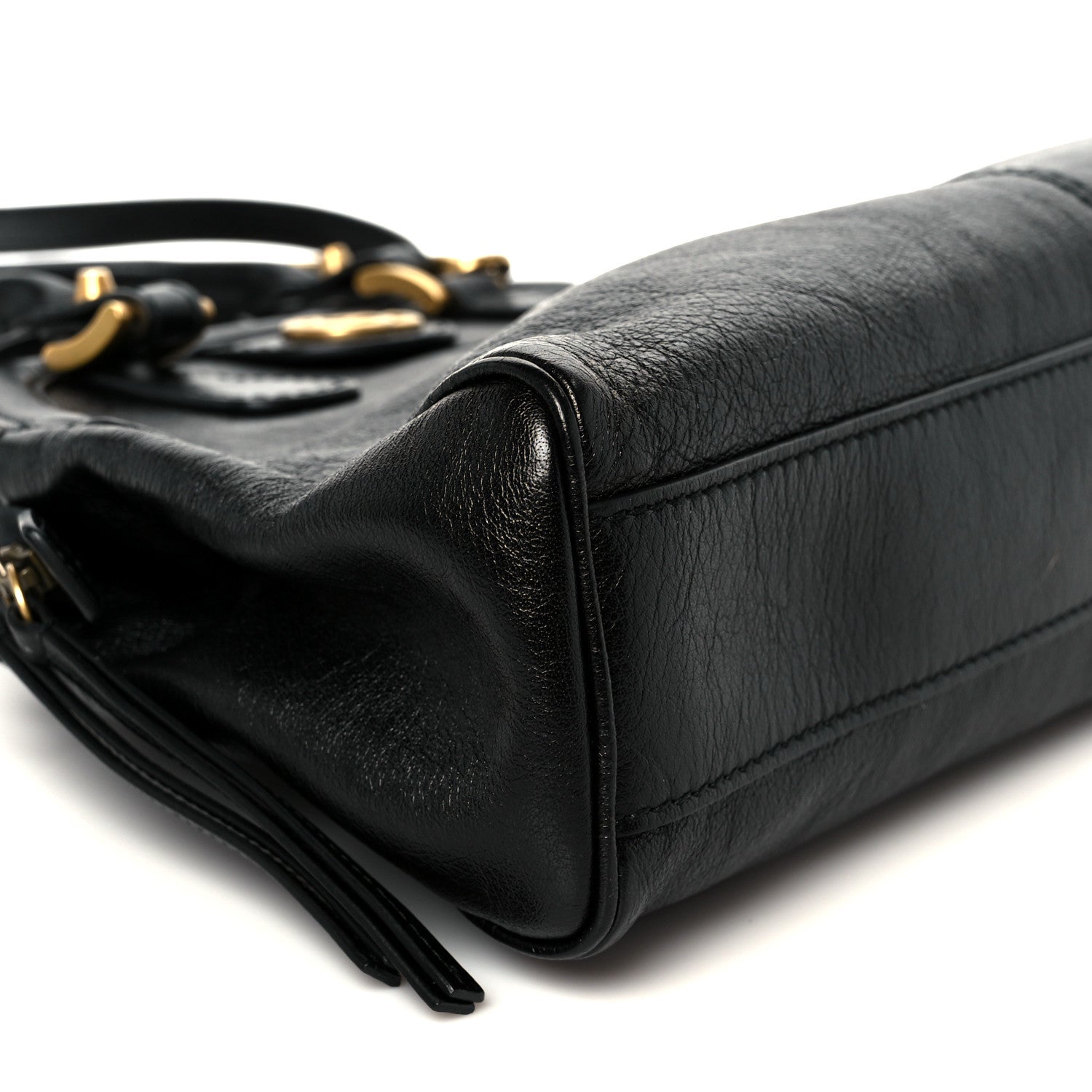 Gucci Calfskin Medium Re(Belle) Top Handle Bag Black 10 of 11