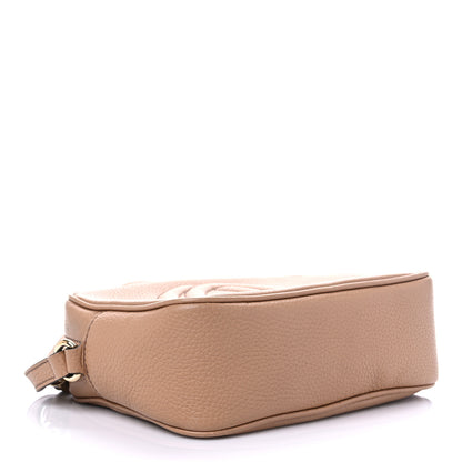 Gucci Pebbled Calfskin Small Soho Disco Bag Camelia 4 of 14