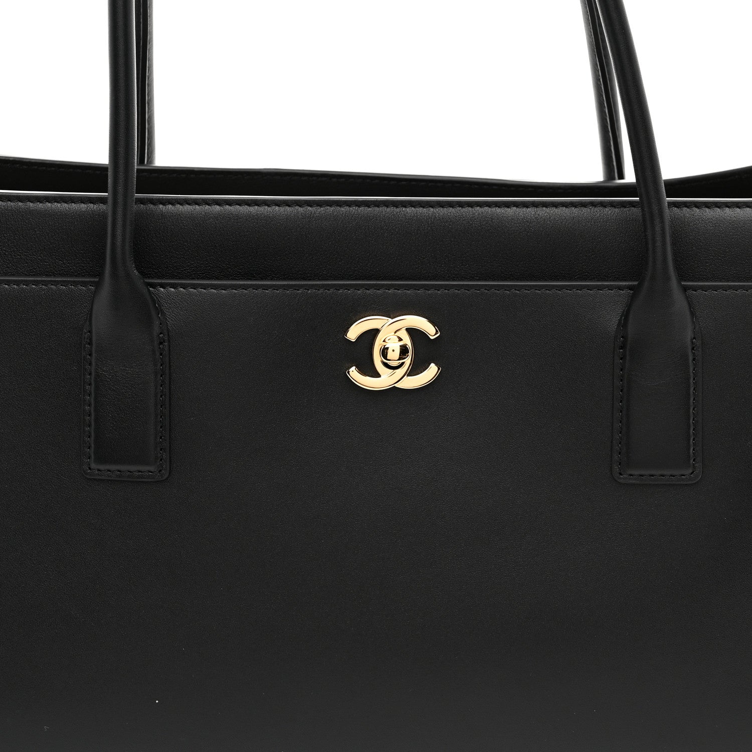 Chanel Calfskin Archetype Small Shopping Tote Black 8 of 10