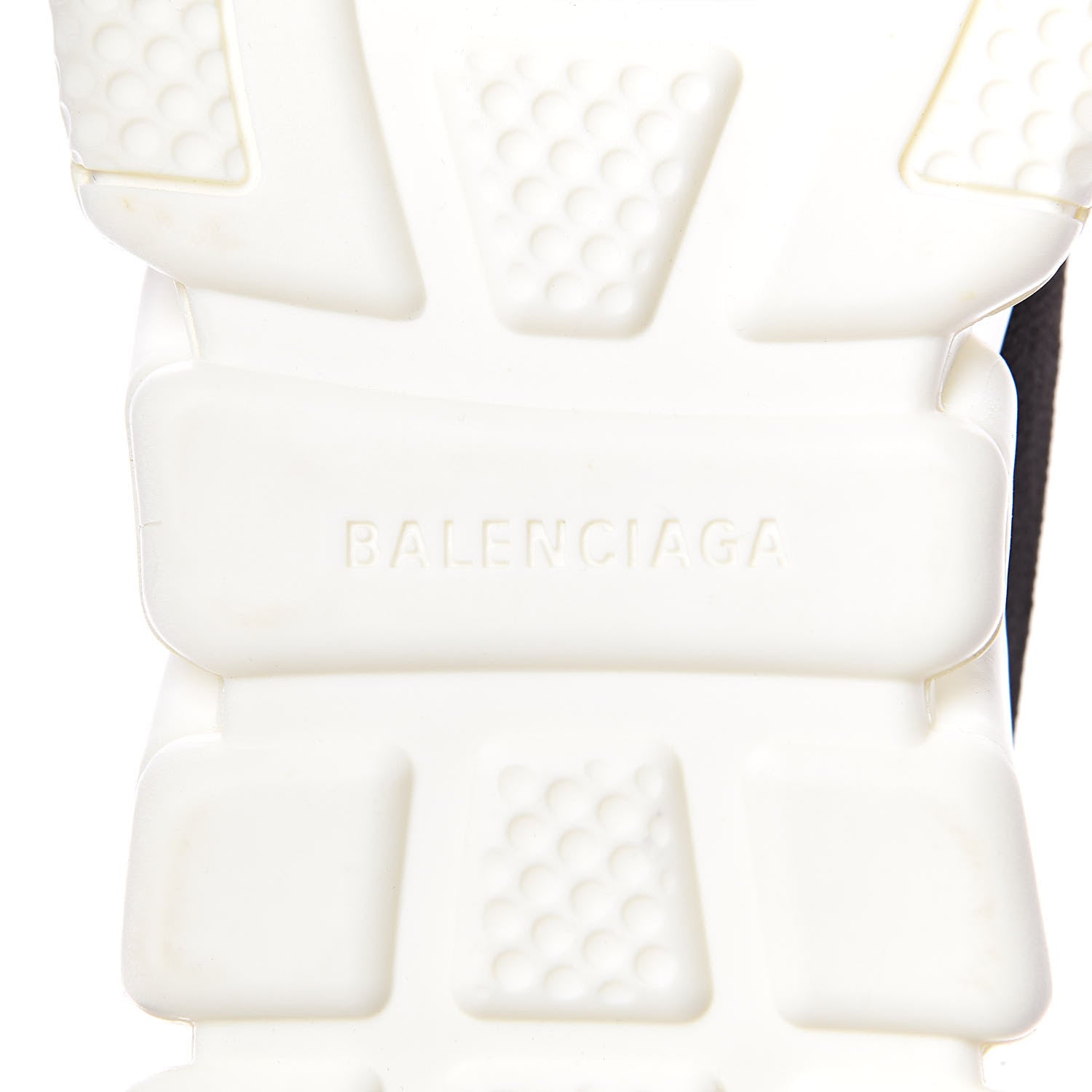 Balenciaga Neoprene Knit Womens Speed Sneakers 38 Black White 7 of 8
