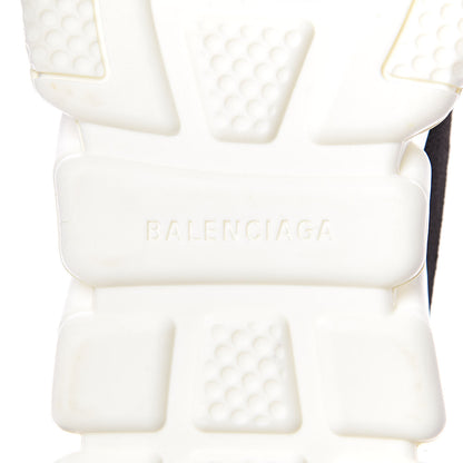 Balenciaga Neoprene Knit Womens Speed Sneakers 38 Black White 7 of 8