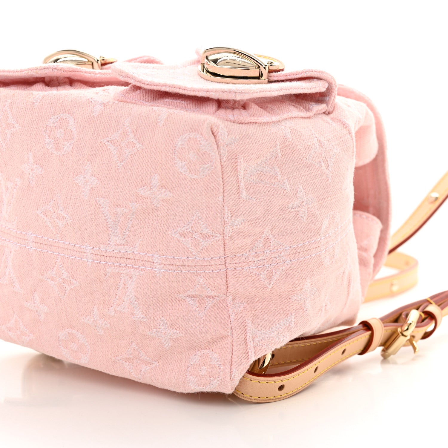 Louis Vuitton Denim Venice Backpack Washed Pink 9 of 9
