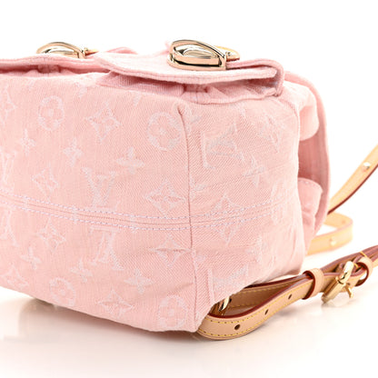 Louis Vuitton Denim Venice Backpack Washed Pink 9 of 9