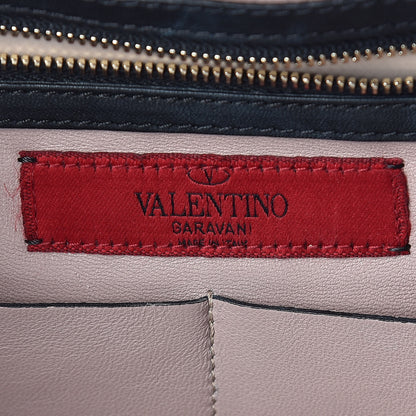 Valentino Garavani Nappa Medium Rockstud Soft Tote Black 8 of 11