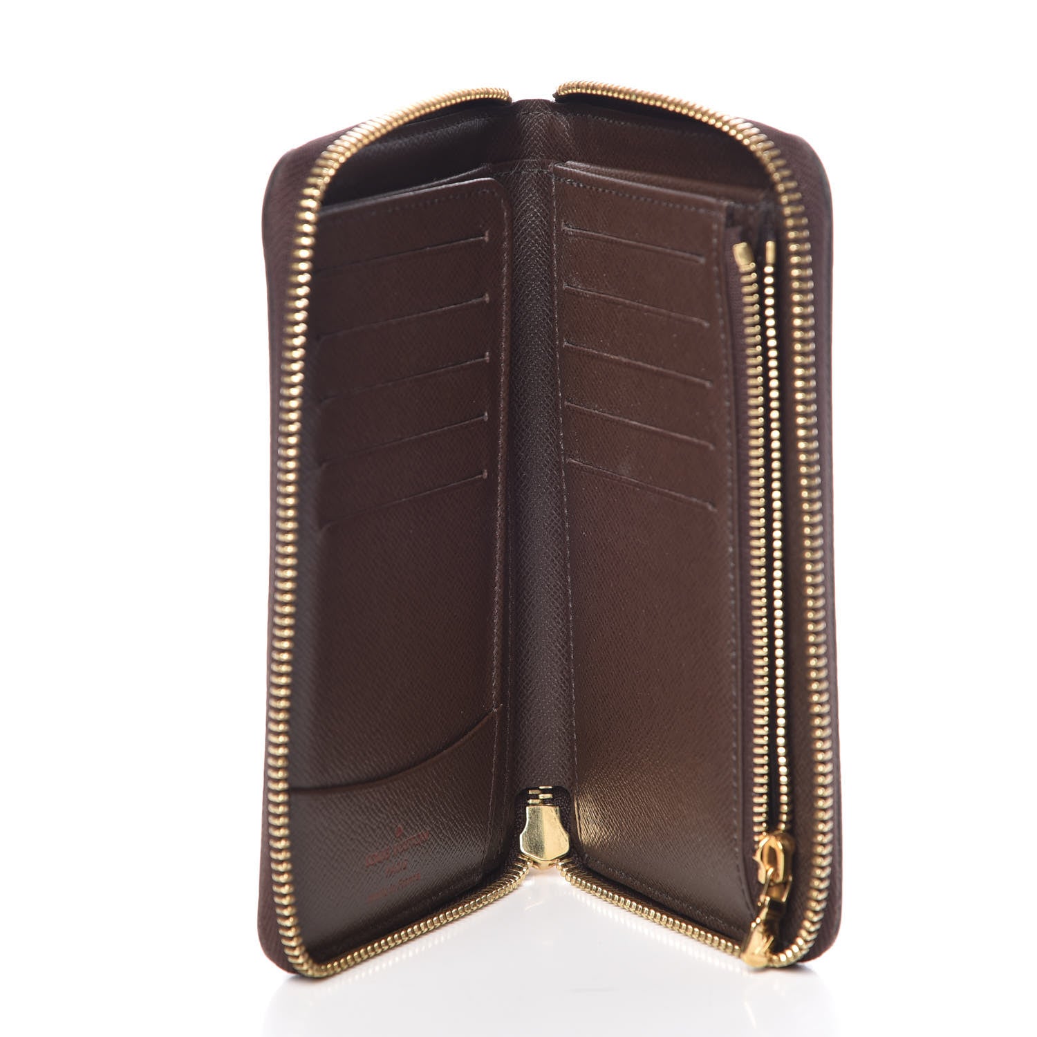 Louis Vuitton Damier Ebene Compact Zippy Wallet 5 of 7