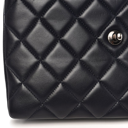 Chanel Lambskin Quilted Medium Trendy CC Flap Navy Blue 10 of 15