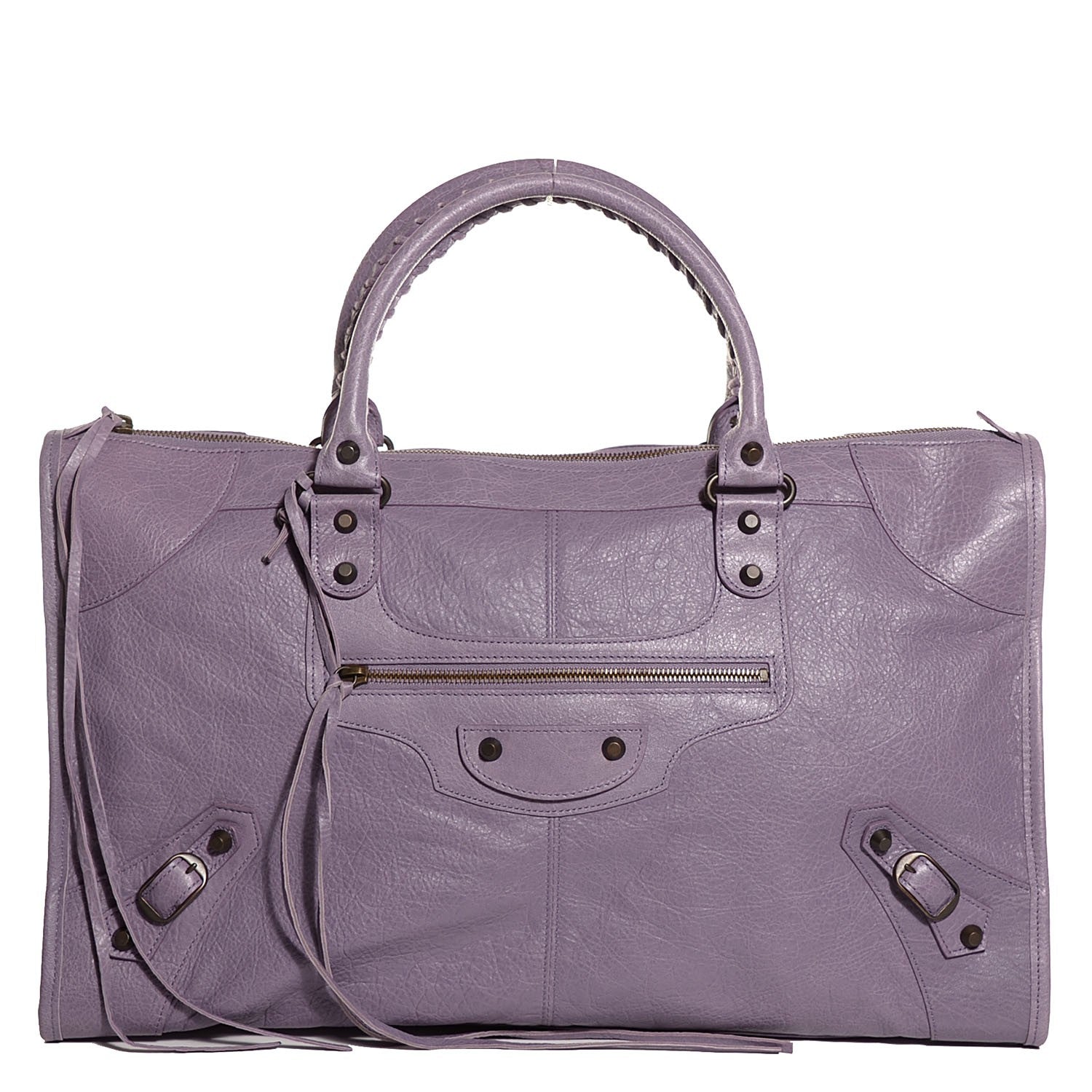 Balenciaga Agneau Classic Hardware Work Glycine 1 of 10