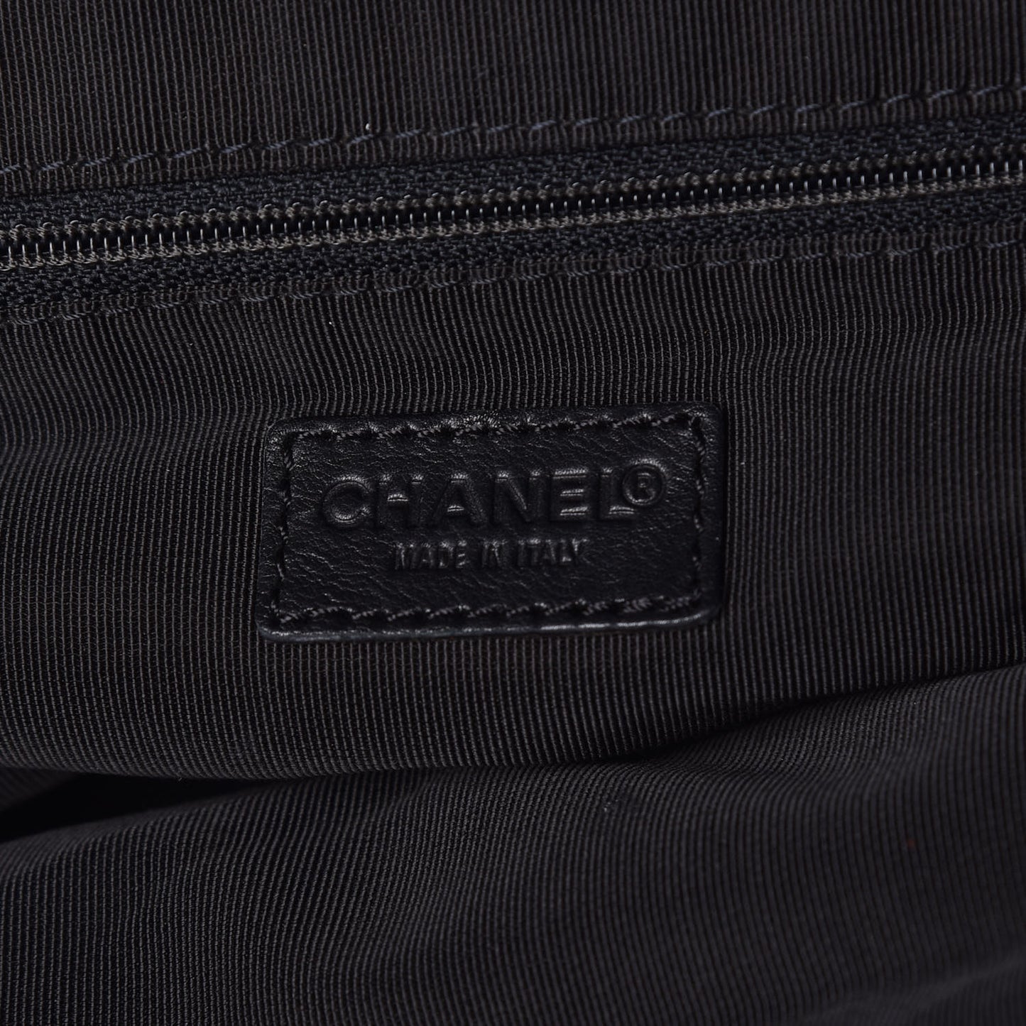 Caviar Large CC Shoulder Bag Black