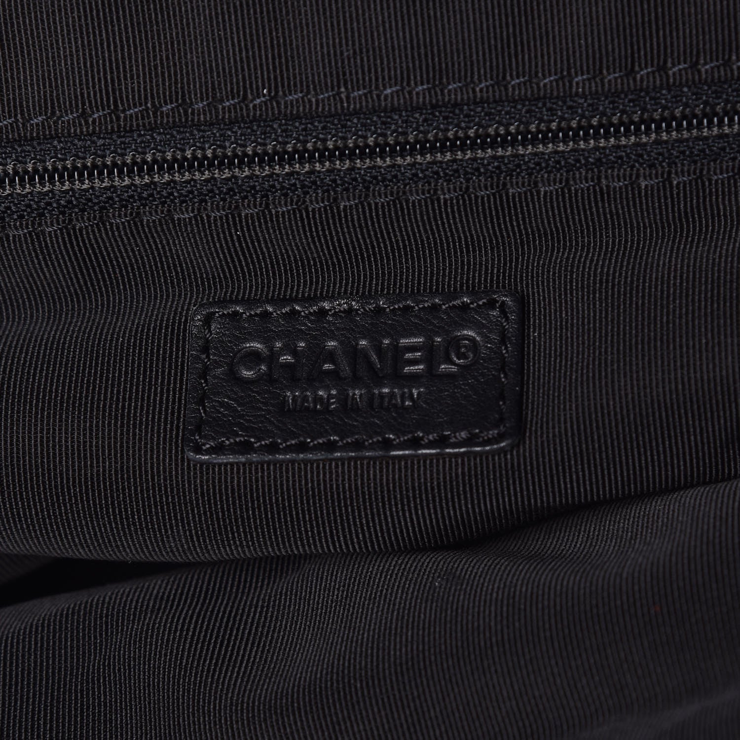 Chanel Caviar Large CC Shoulder Bag Black 6 of 9