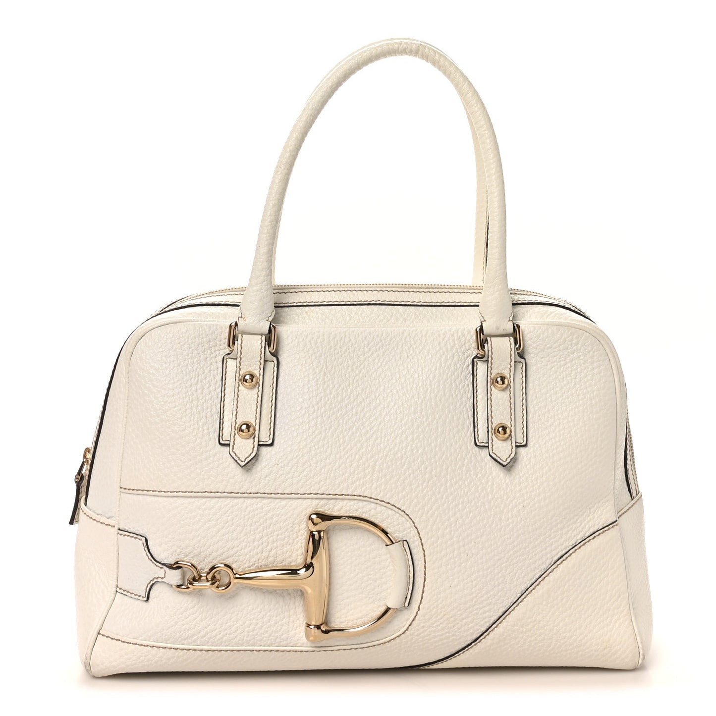 Calfskin Hasler Boston White