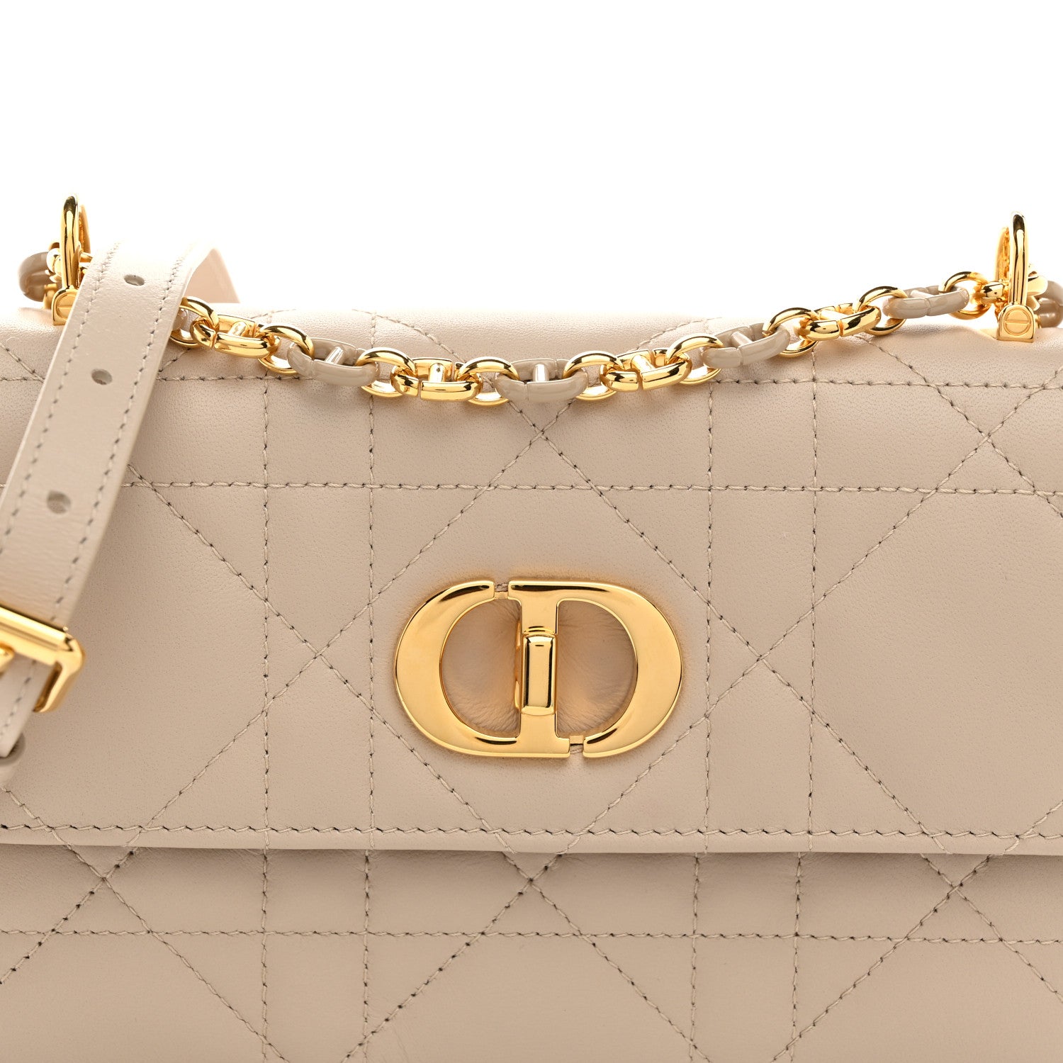 Christian Dior Lambskin Macrocannage Mini Miss Caro Bag Caramel Beige 8 of 10