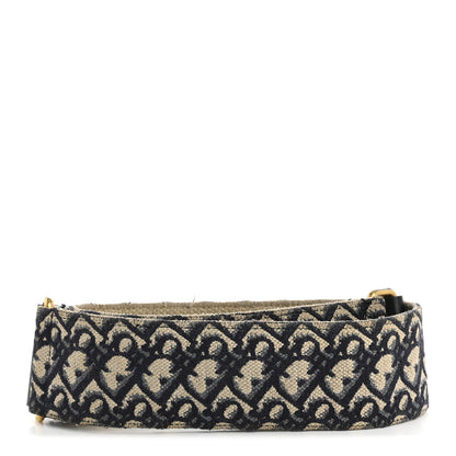 Christian Dior Oblique Shoulder Strap Blue 2 of 10